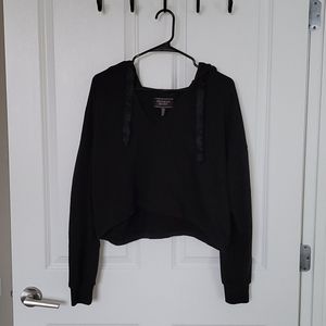 Cropped Victoria's Secret hoodie